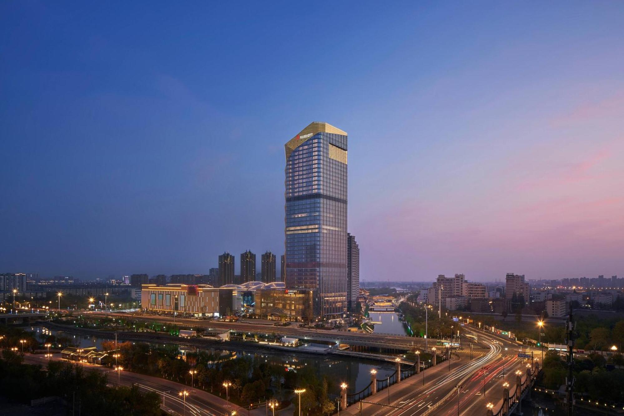 Yancheng Marriott Hotel Exteriér fotografie