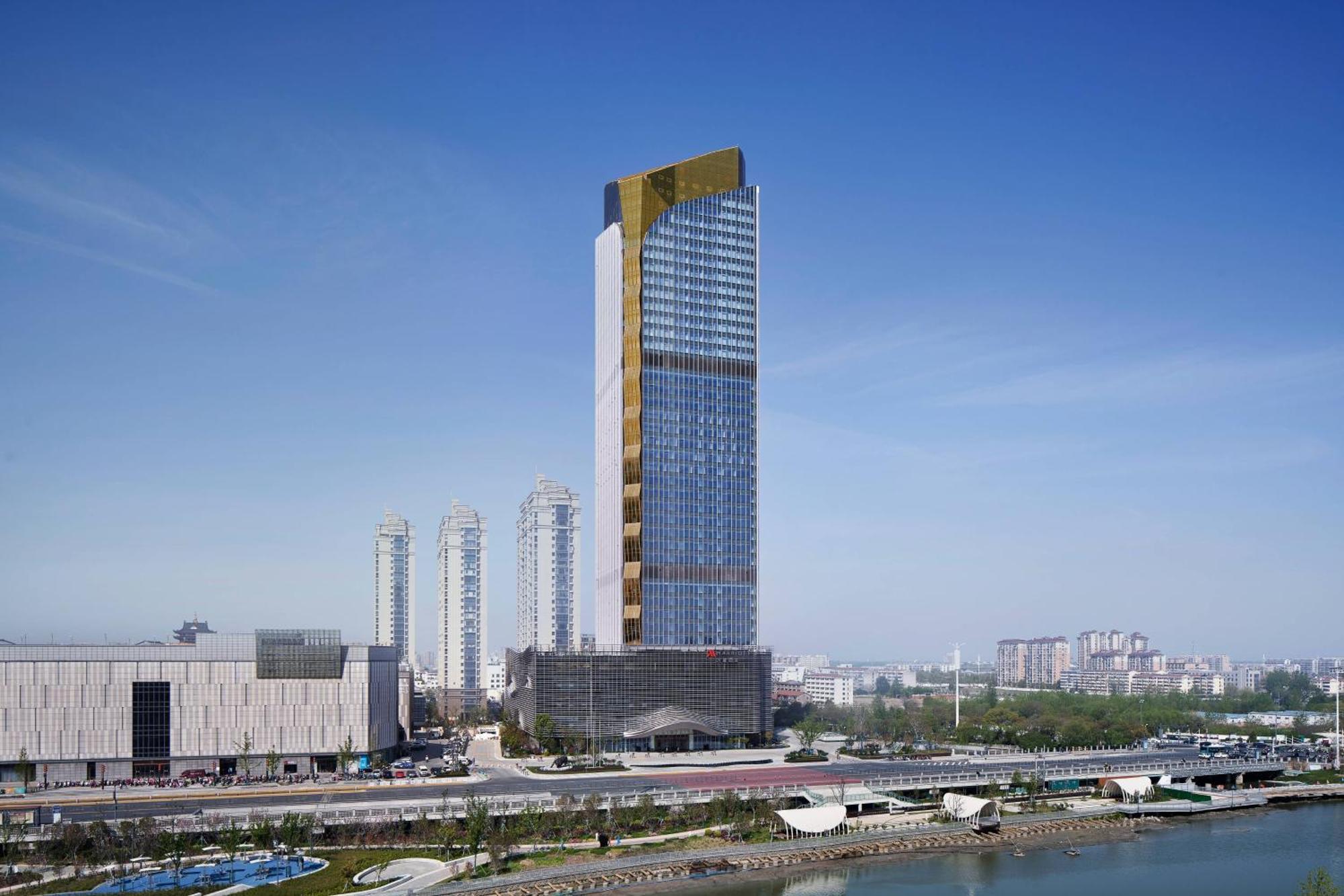 Yancheng Marriott Hotel Exteriér fotografie